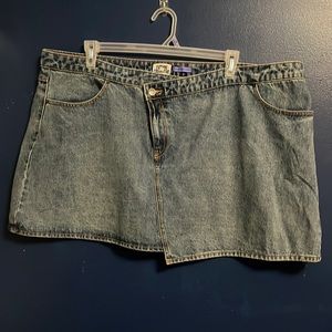 NWT Future Collective Denim Skirt